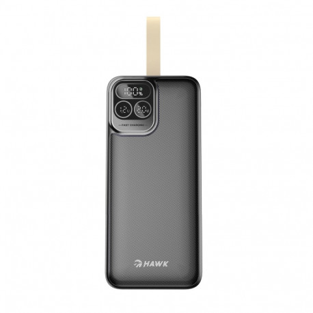 Hawk HW-PB30000 Powerbank 30000mAh, Black