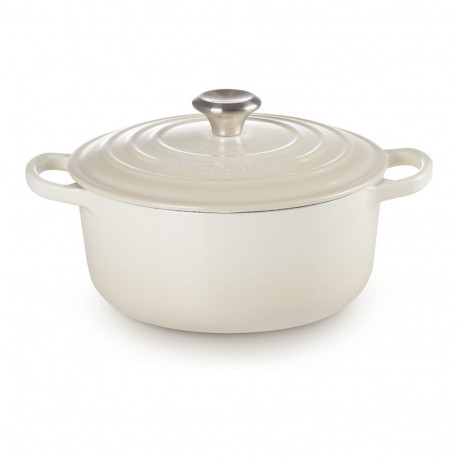 "Le Creuset Bräter 22cm, meringue"