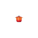 Le Creuset 18 cm vulkaanipunane haudepott