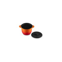 "Le Creuset Cocotte 18 cm, vulkanfarben"