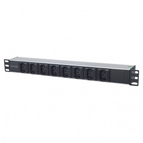 "19"" Kaltgerätebuchse 8-fach C13 PDU mit Klammern"