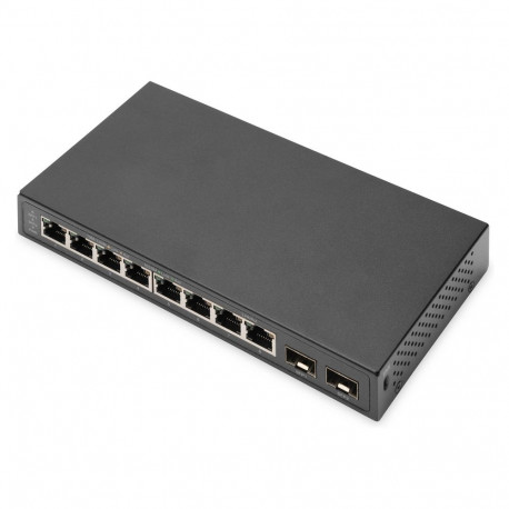 8-pordiline Gigabit + 2 Gigabit SFP-porti