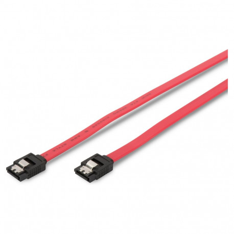 "DIGITUS SATA Anschlusskabel, L-Typ, m/ Verschlu Bu/Bu, 0.3m"