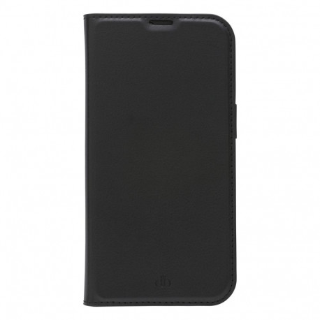 "dbramante1928 Bergen - Flip-Hlle fr Mobiltelefon - veganes Leder - Schwarz - fr Apple iPhone 6, 6s,