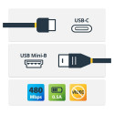 STARTECH.COM USB-C - Mini USB kaabel - 2m - USB 2.0