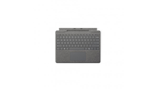 "Microsoft Surface Pro Keyboard mit Stiftaufbewahrung - platin"