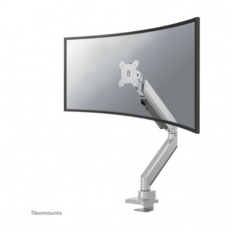 "NewStar PLUS desk mount for curved / flat monitors up to 49 , silver"