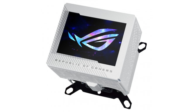"K ASUS ROG Ryujin III WB White LCD CPU-Wasserblock"