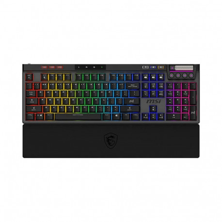 "MSI Strike Pro W Silent DE Keyboard DE Black"