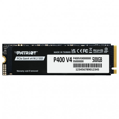 "M.2 500GB Patriot P400 PCIe 4.0 5000/3000 Heatsink"