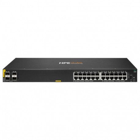 "HPE Aruba Networking CX 6000 24p 10M/100M/1G Class4 PoE 4p SFP 1G 370W Switch EU"