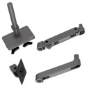 "LX PRO ARM SINGLE DISPLAY TALL POLE DIG"