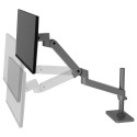 "LX PRO ARM SINGLE DISPLAY TALL POLE DIG"