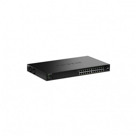 "NETGEAR GS324TPv2 - Switch - 2+/L3 Lite - Smart - 24 x 10/100/1000 (PoE+) + 2 x SFP - an Rack monti