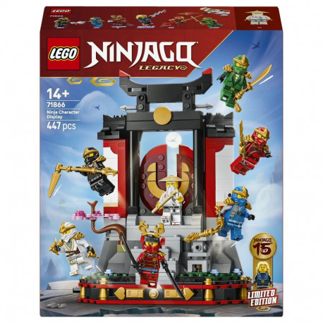 LEGO 71866 Ninjago 15. aastapäev: ninja-tegelased eksponeerimiseks