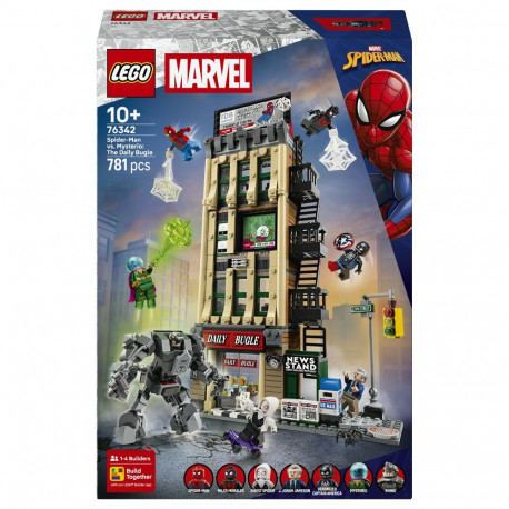 LEGO 76342 Marvel Super Heroes Spider-Man vastu Mysterio: Daily Bugle