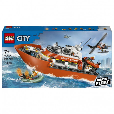 LEGO 60504 City rannikuvalve päästepaat ja helikopter