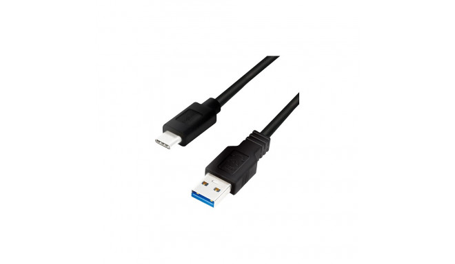 USB3.2 LogiLink USB-A -> USB-C ST/ST 0,5m must