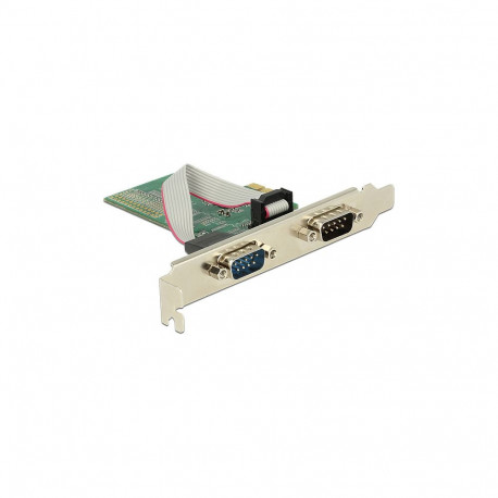 DeLock 2-pordiline RS-232 PCI Express kaart