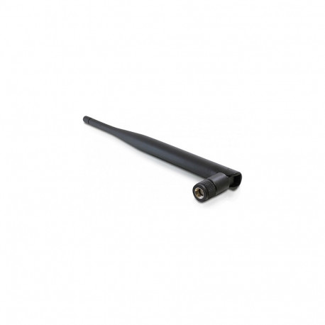 WLAN 802.11 b/g/n antenn RP-SMA pistik 5 dBi ringsuunaline kallutatava liigendiga, must
