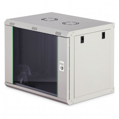 "Digitus Wandgehäuse 19"" 9HE 505,05x600x450mm, Farbe Grau (RAL 7035)"