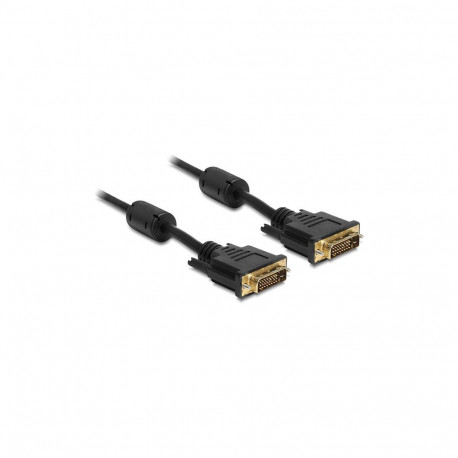 "Kabel DVI 24+1 Stecker > DVI 24+1 Stecker 1 m schwarz"