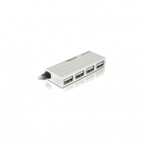 DeLOCK USB 2.0 4Port passiivne valge jaotur