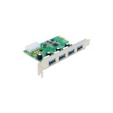 "PCI Express x1 Karte zu 4 x extern USB Typ-A Buchse USB 5 Gbps"