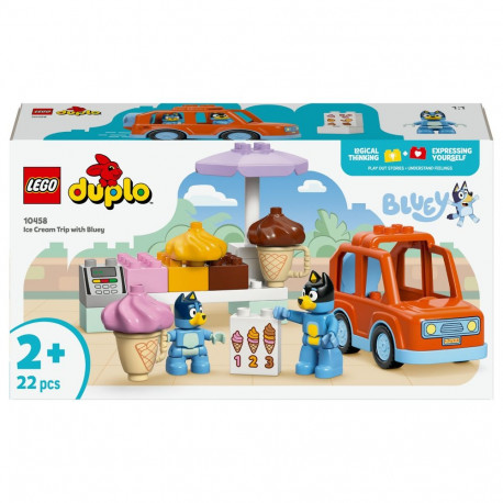 "LEGO 10458 DUPLO Bluey Ausflug zur Eisdiele mit Bluey"