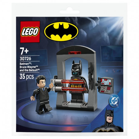 LEGO 30726 Super Heroes Batman: Bruce Wayne ja nahkhiireülikond (kilekott)