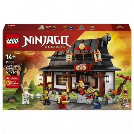 LEGO 71858 Ninjago 15. aastapäeva nelja relva sepikoda