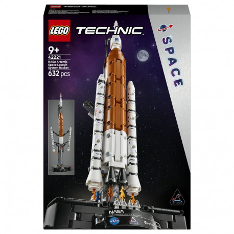 "LEGO 42221 Technic NASA Artemis SLS-Schwerlastrakete"