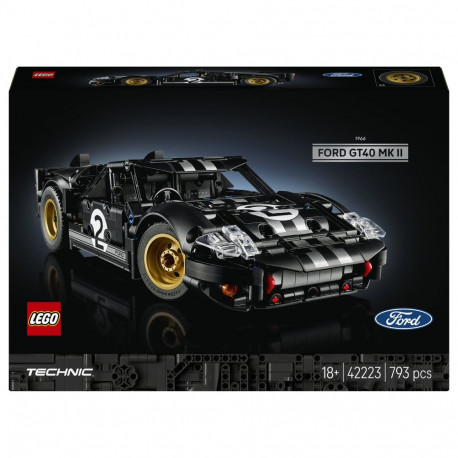 LEGO 42223 Technic 1966 Ford GT40 MKII võidusõiduauto