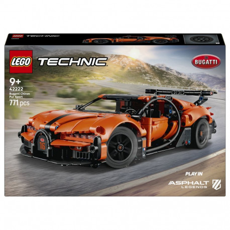 LEGO Technic 42222 Bugatti Chiron Pur Sport hüperauto