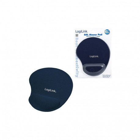 LogiLink sinine silikoongeelist randmetoega hiirematt