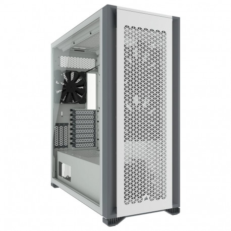 Corsair 7000D Airflow valge Full Tower mänguriarvuti korpus klaasist küljepaneeliga