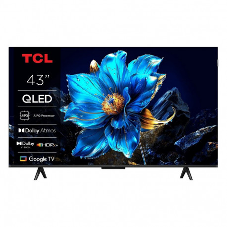 "108cm/43"" (3840x2160) TCL 43T69C 16:9 LED 60Hz 3x HDMI 1x USB LAN WLAN Google TV Dolby Audio HDR10