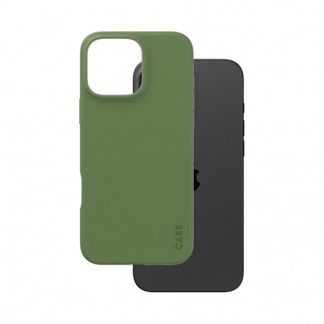CARE roheline stiilne iPhone 16 Pro Max ümbris