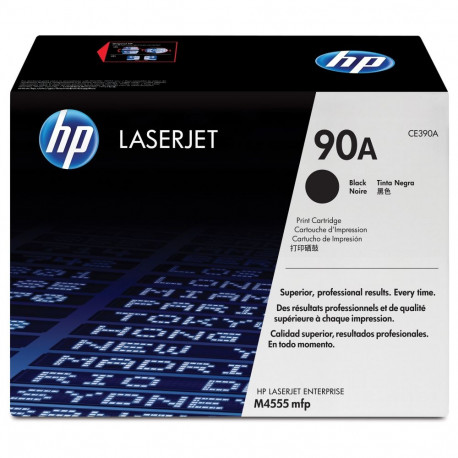 "HP 90A Original Toner schwarz Standardkapazitt 10.000 Seiten 1er-Pack Smart printing Technology"