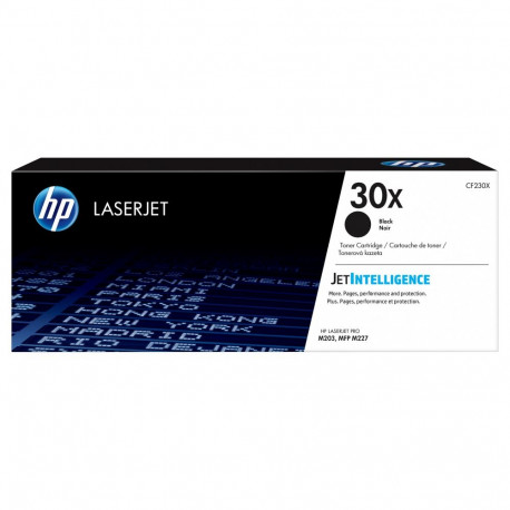 HP 30X originaal suure mahutavusega LaserJet toonerikassett CF230X must XL