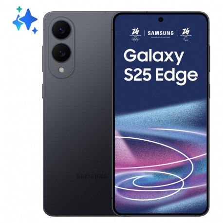 Samsung Galaxy S25 Edge 5G Dual Sim 12RAM 512GB EU titaan süsimust