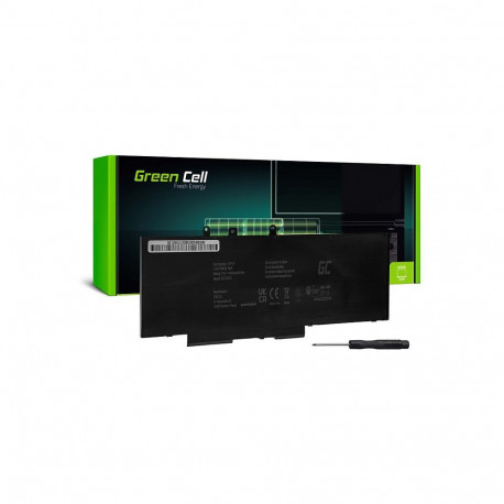 "Green Cell Laptop Akku 93FTF GJKNX für Dell Latitude / 7,6V 6200mAh"