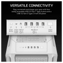 "CORSAIR Midi 5000T (Tempered Glass) White"