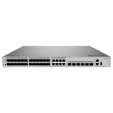 HUAWEI S530-24ST4XE 24xGE SFP-porti, millest 8 on kaheotstarbelised 10/100/1000 või SFP, 4x10GE SFP+