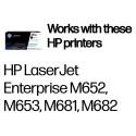 "HP 655A original LaserJet Toner cartridge CF450A Black"