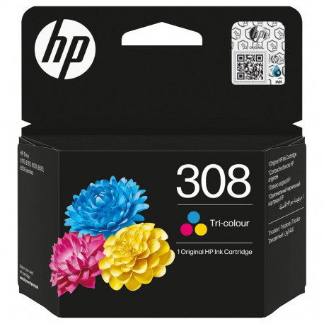 HP 308 kolmevärviline originaal tindikassett