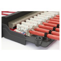Digitus 1HE 24-port Cat6a varjestatud must patch-paneel
