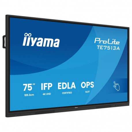 Iiyama ProLite TE7513A-B1AG 75-tolline IPS 4K infrapuna 40xTouch