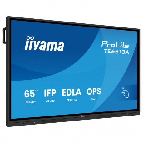 "iiyama ProLite TE6513A-B1AG 65 IPS 4K Infrarot 40xTouch"