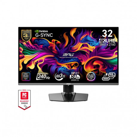 31.5" (80cm) TFT MSI MPG 322URXDE QD-OLED lame 240Hz must